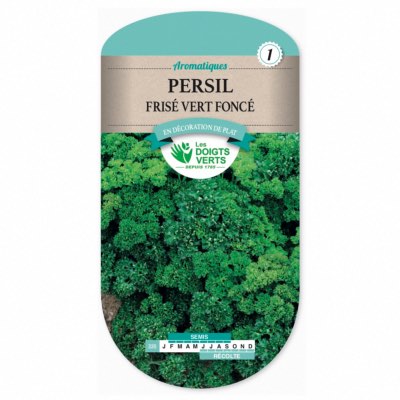 Graines Persil Frisé Vert Foncé - Les Doigts Verts