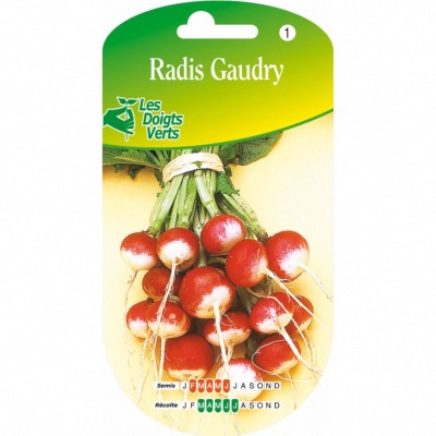 Graines Radis Gaudry - Les Doigts Verts