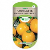 Semence Courgette Ronde Jaune Floridor HYB.F1