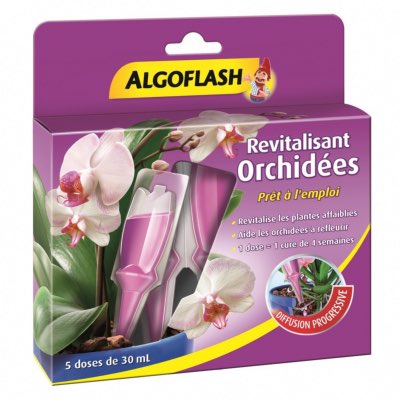 Revitalisant Orchidées Algoflash 5 doses