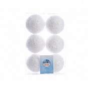 Boule de Neige pailletes X6 Dcoris