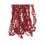 Guirlande de Perle Mini Diamants Rouge - Dcoris