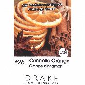 Pastille Parfume DRAKE Pour Brle Parfum Senteur Cannelle Orange