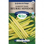 Graines Haricot Nain Beurre Minidor 50gr - Les doigts Verts